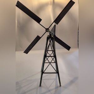 Beautiful windmill 8x20x17 weighs 3lb made by disabled veteran